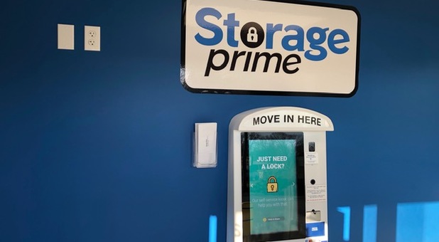 Move-in self service kiosk at Storage Prime
