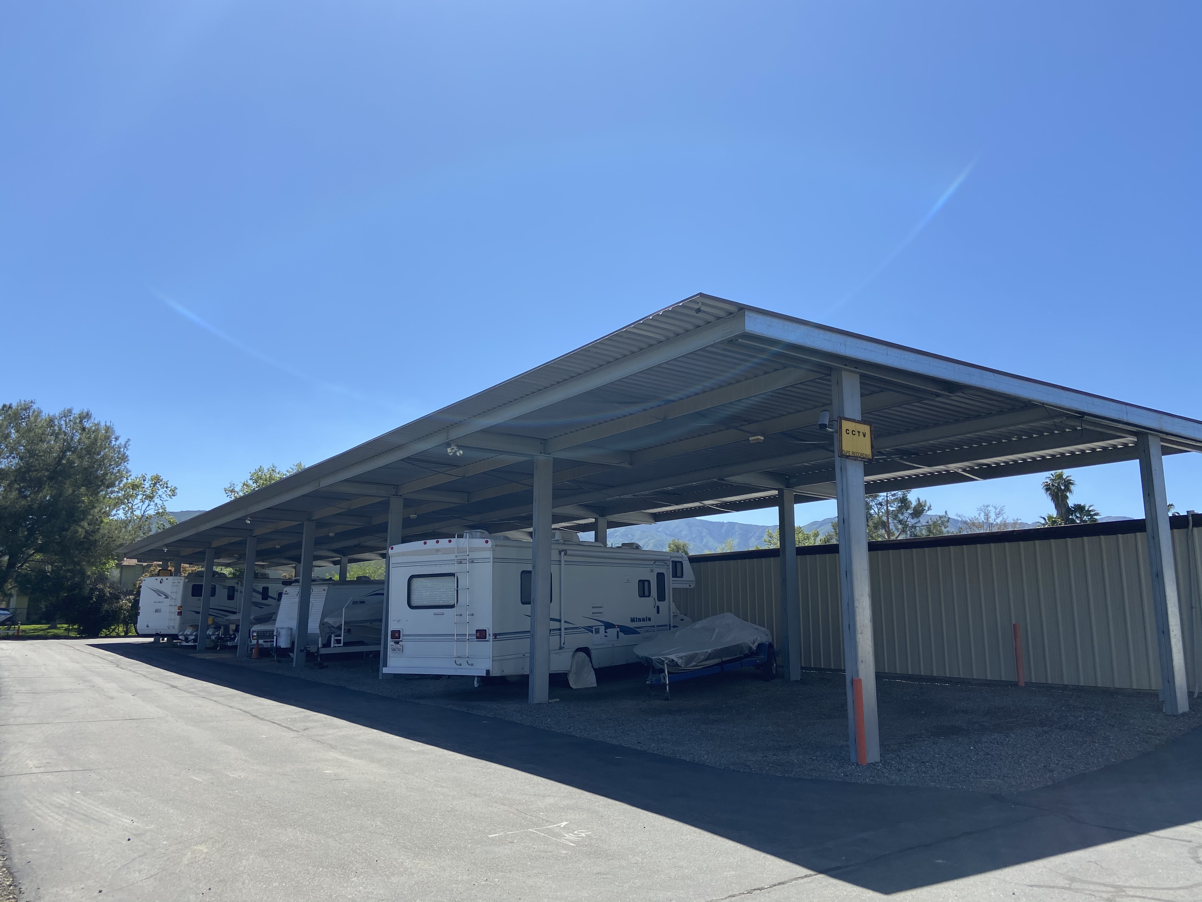 RV storage for Machado Self-Storage and U-Haul in Lake Elsinore, CA