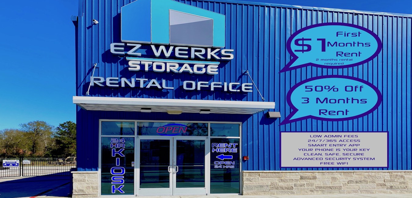 Self Storage in Tomball, TX EZ Werks Storage