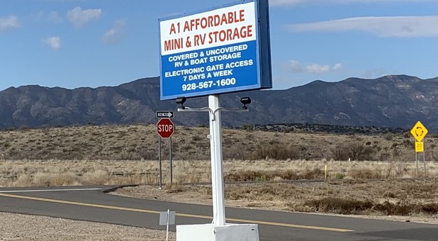 A-1 Affordable Mini & RV Storage Sign
