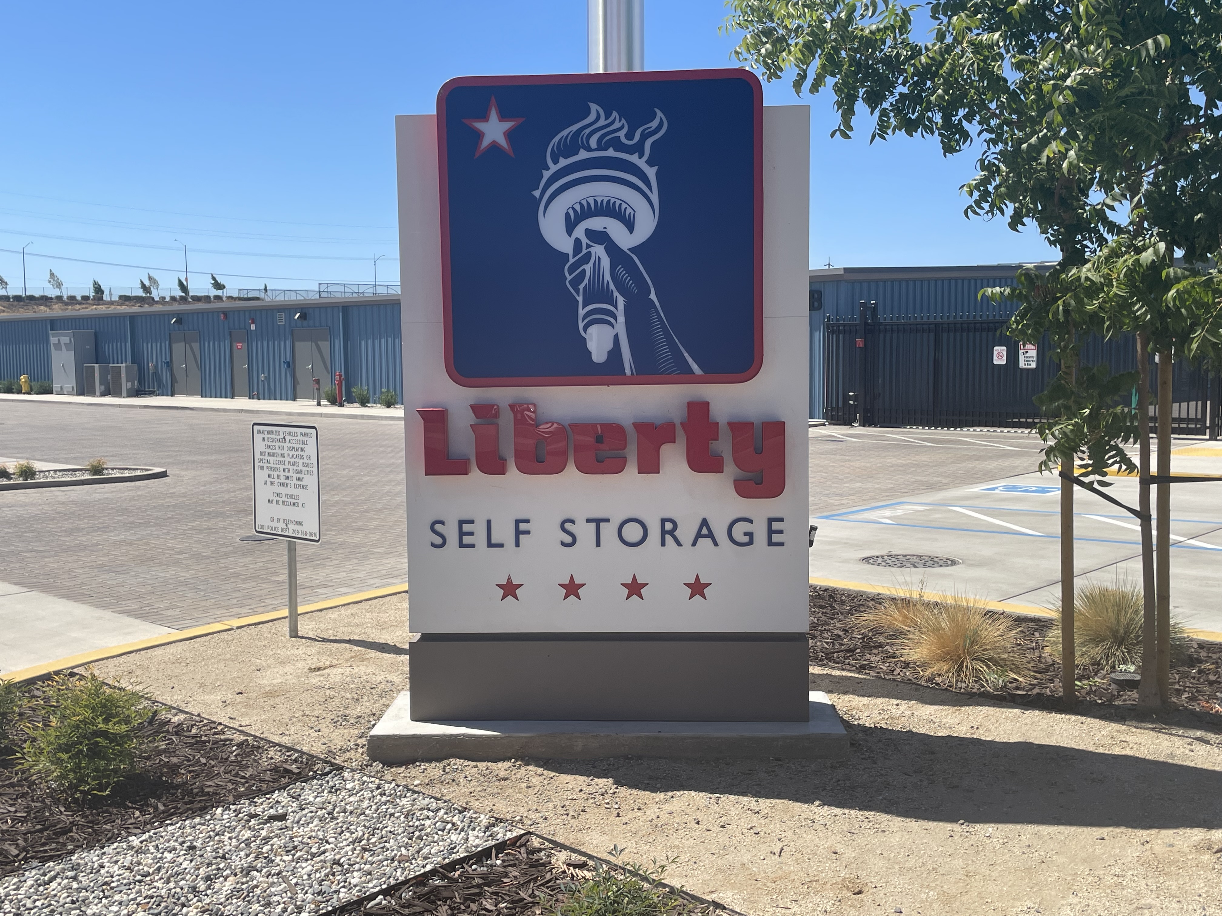 Liberty Self Storage Facility in Lodi, CA