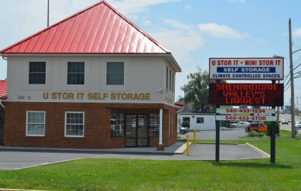 Self storage facility in Harrisonburg, Virginia
