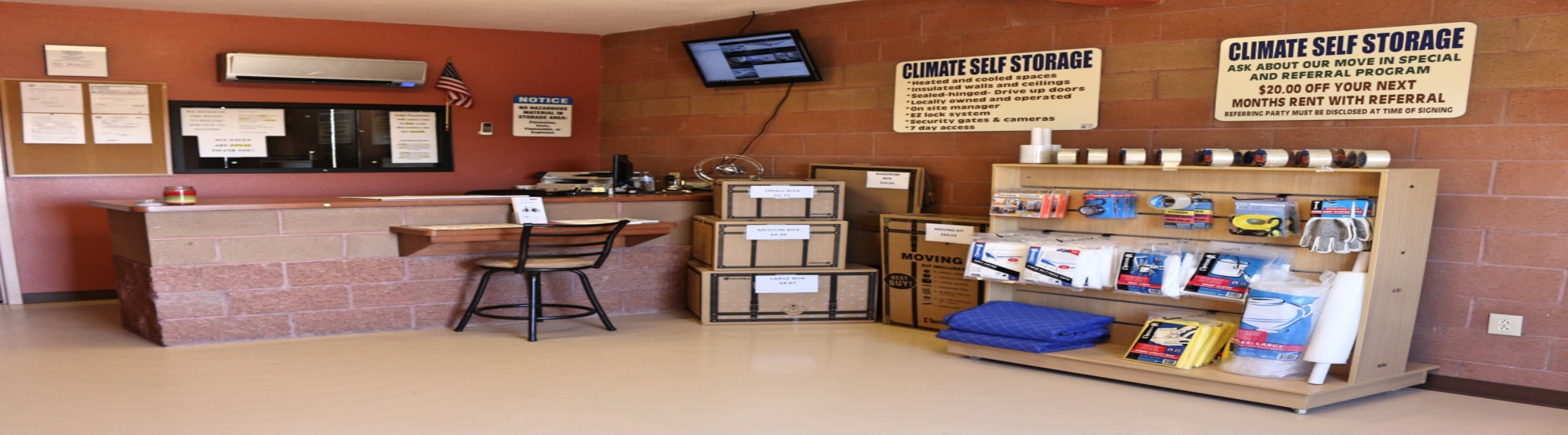 Self Storage Units in NM and TX | Climate Self Storage