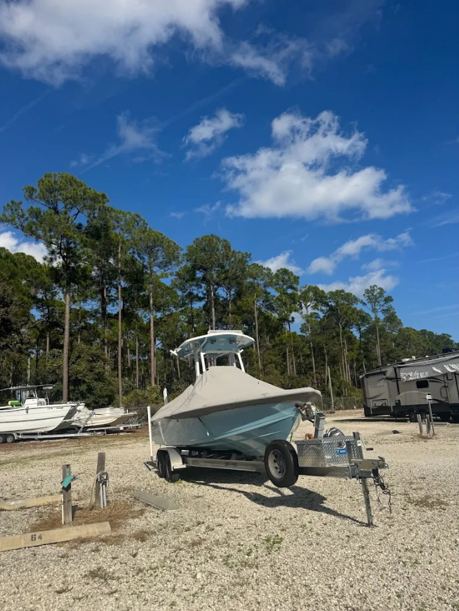 Outdoor Boat Storage in St Augustine, FL