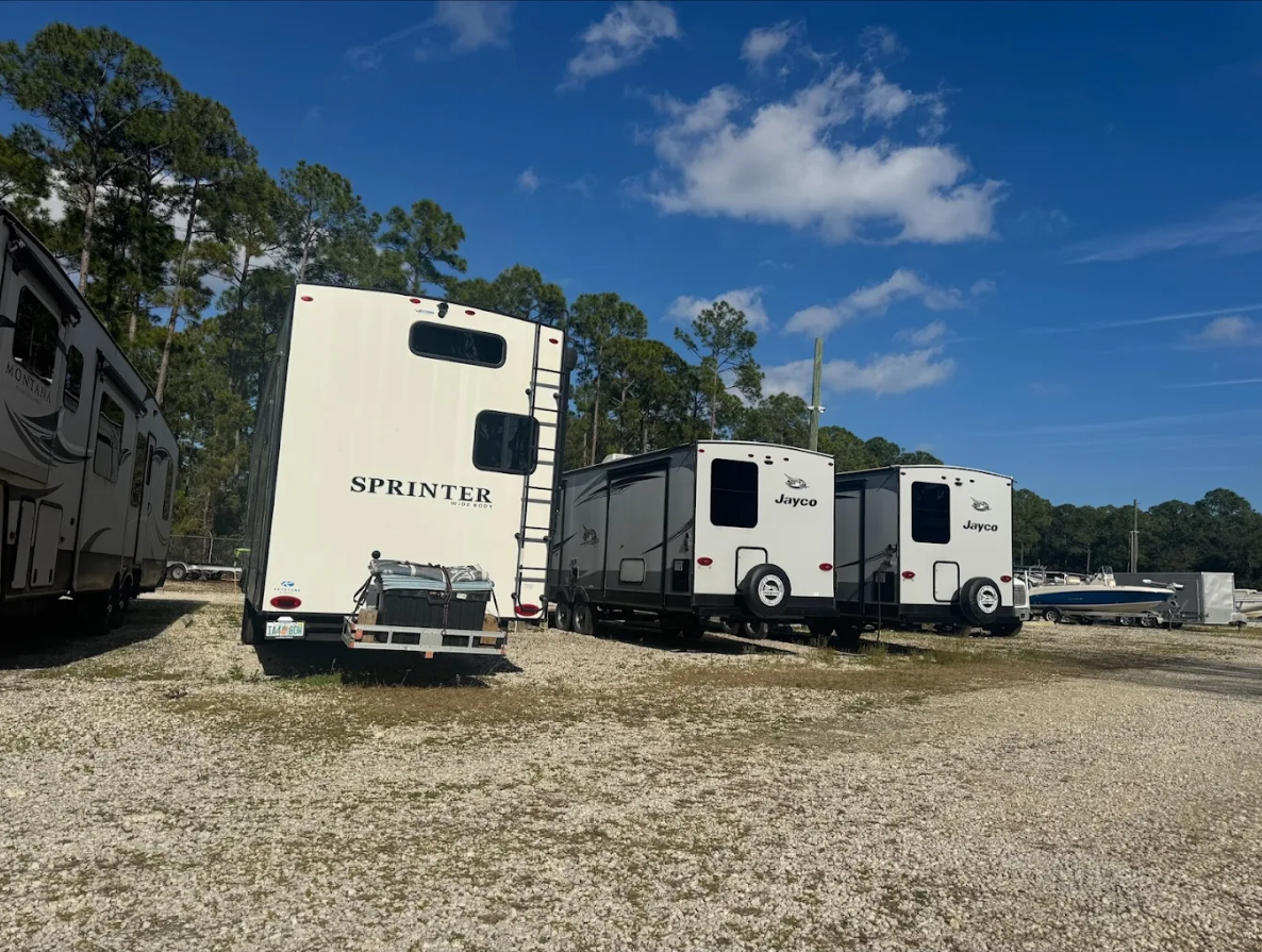 Outdoor Trailer Storage in St Augustine, FL