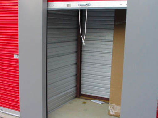 clean all metal storage units