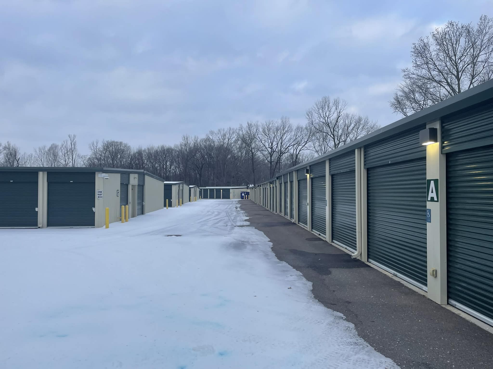 Southside clearing a little North side not at all 1/30 8am