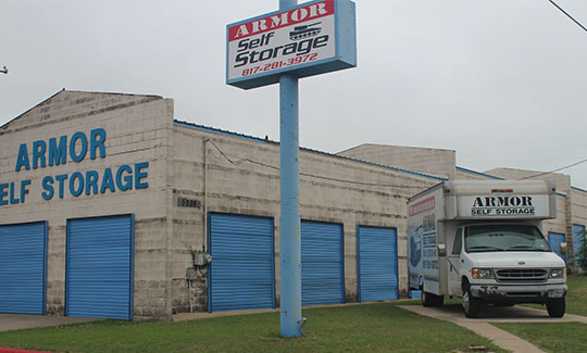 We are visible from the street with our large sign and the letters on the building