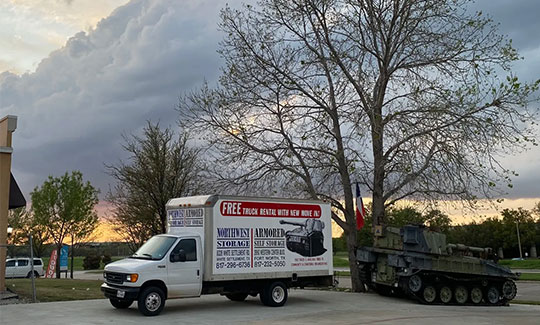Free truck rental in Keller, TX