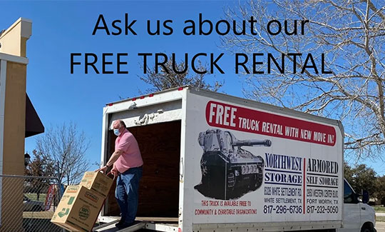 Free Truck Rental in Mansfield, TX