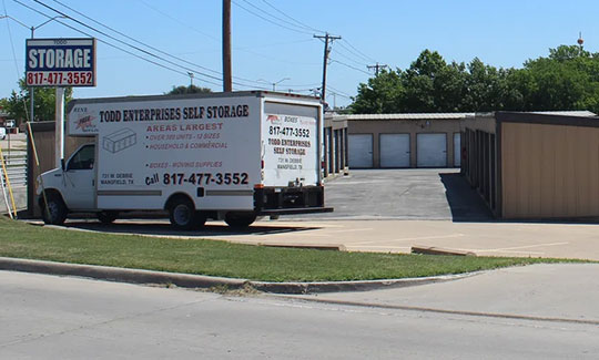 Climate controlled storage in Mansfield, TX