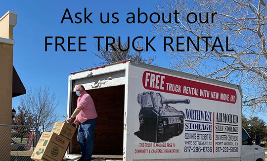 Free Truck Rental in Haltom City, TX